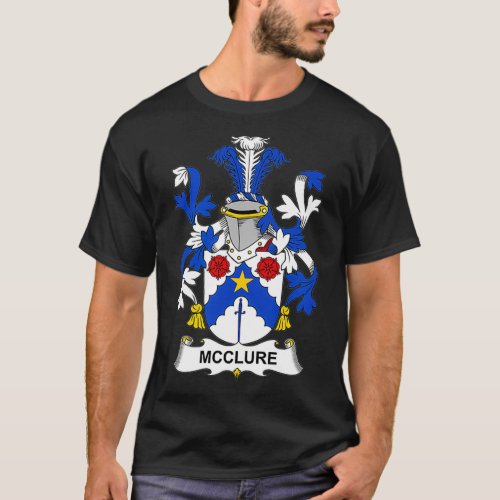 McClure Coat of Arms  Family Crest T_Shirt