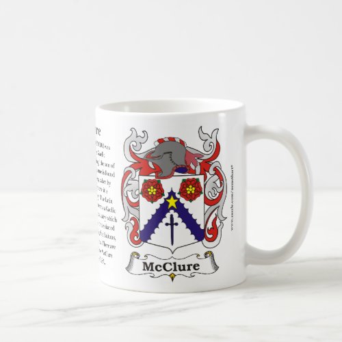 McClure Family Coat of Arms Mug
