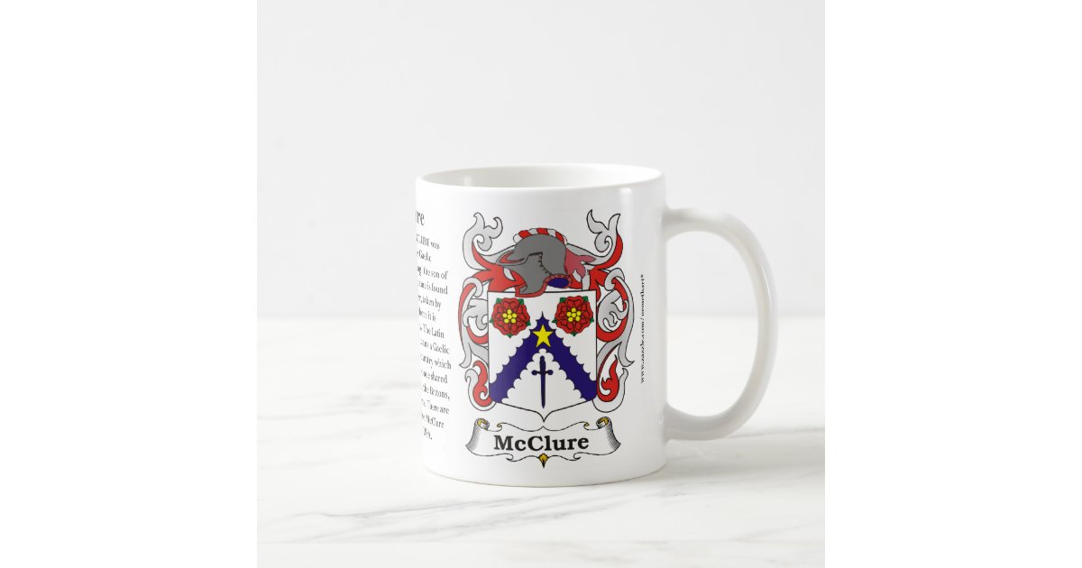 McClure Family Coat of Arms Mug Zazzle