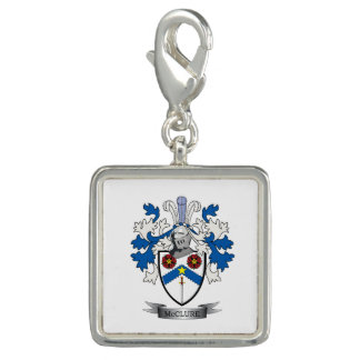 McClure Family Crest Coat of Arms Charm