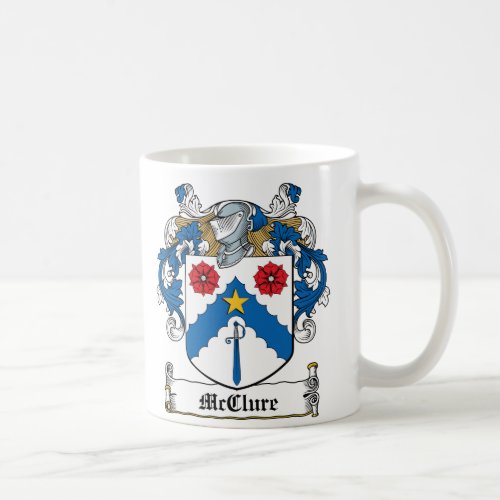 McClure Family Crest Coffee Mug