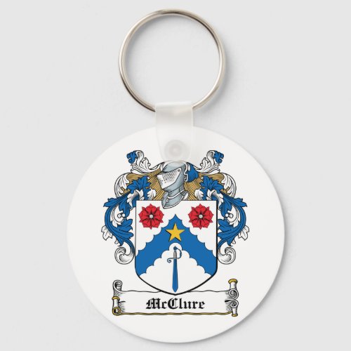 McClure Family Crest Keychain