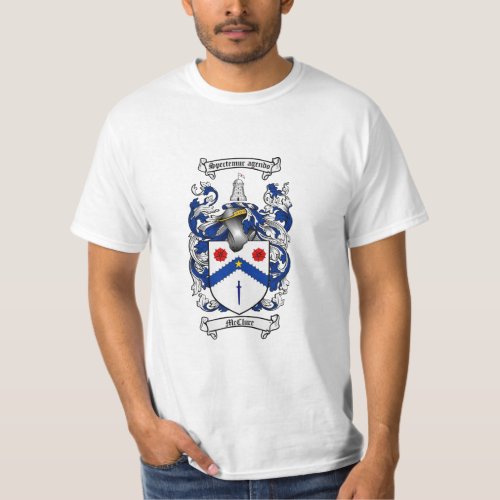 Mcclure Family Crest _ Mcclure Coat of Arms T_Shirt