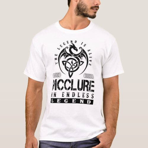 MCCLURE Legend is Alive T_Shirt