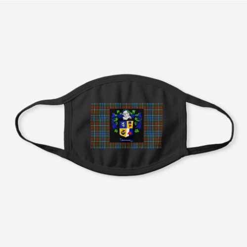 McConnell Clan Tartan and crest Face mask