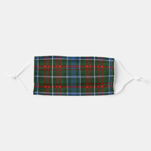 McConnell Clan Tartan Face Mask (Front, Folded)
