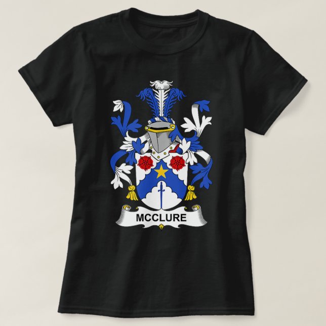 McConnell Coat of Arms  Family Crest  T-Shirt (Design Front)