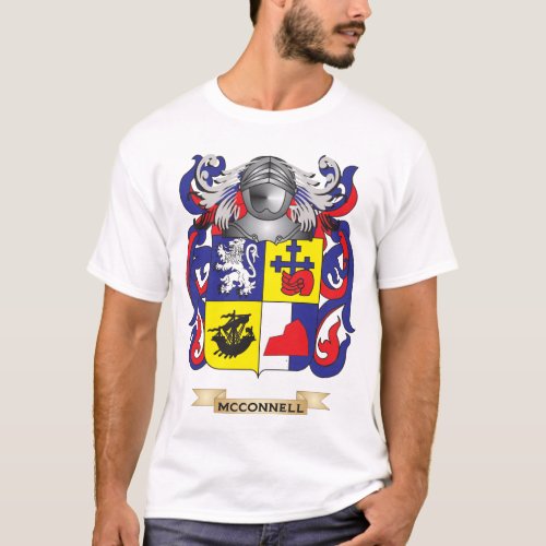 McConnell Coat of Arms Family Crest T_Shirt