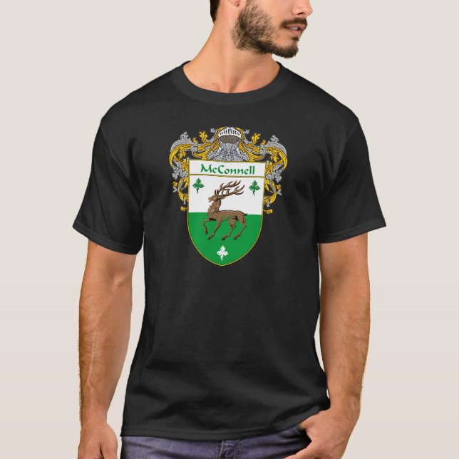 McConnell Coat of Arms (Mantled) T-Shirt (Front)