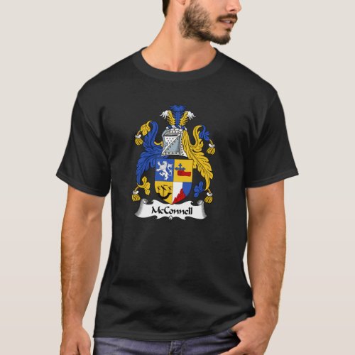 McConnell Coat of Arms  McConnell Family Crest T_Shirt
