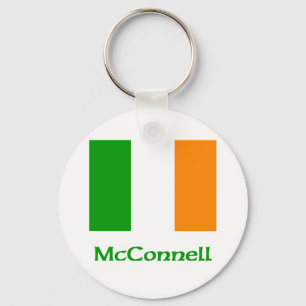 McConnell Irish Flag Keychain