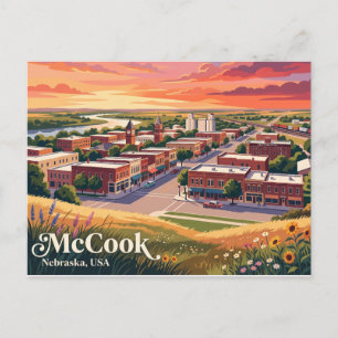McCook, Nebraska, USA Postcard
