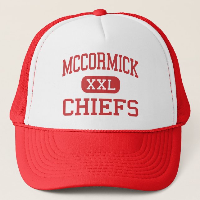 McCormick - Chiefs - High - McCormick Trucker Hat (Front)