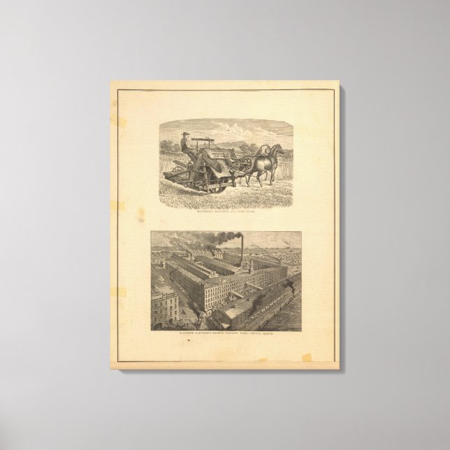 McCormick Company, Chicago, Illinois Canvas Print (Front)