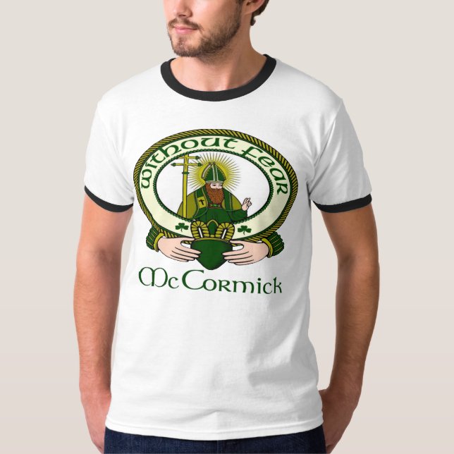 McCormick Motto & Coat of Arms T-Shirt (Front)