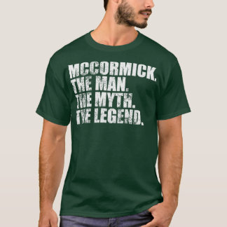 MccormickMccormick Family name Mccormick last Name T-Shirt