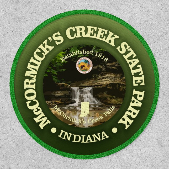 McCormick's Creek SP  Patch (Front)