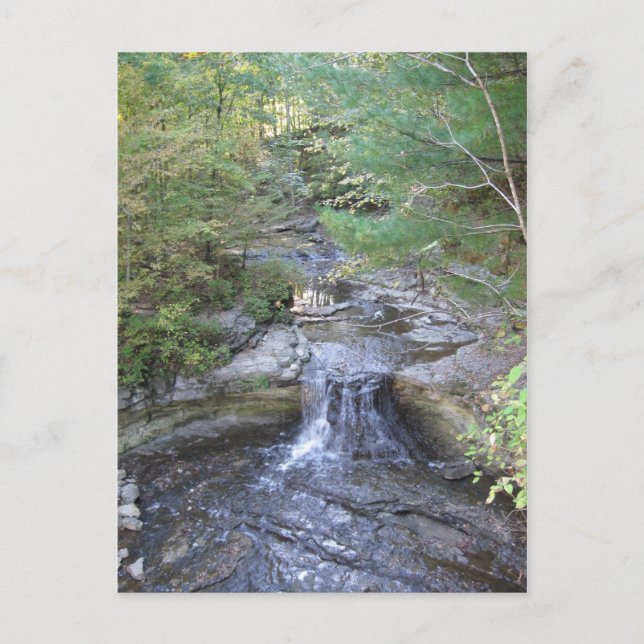 McCormick's Creek Waterfall Postcard (Front)