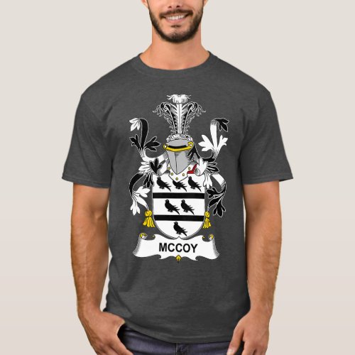 McCoy Coat of Arms  Family Crest T_Shirt