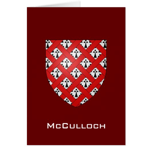 McCulloch Clan Cards (Front)