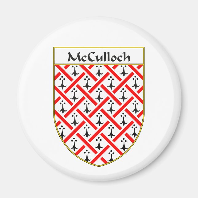 McCulloch Coat of Arms/Family Crest Magnet (Front)