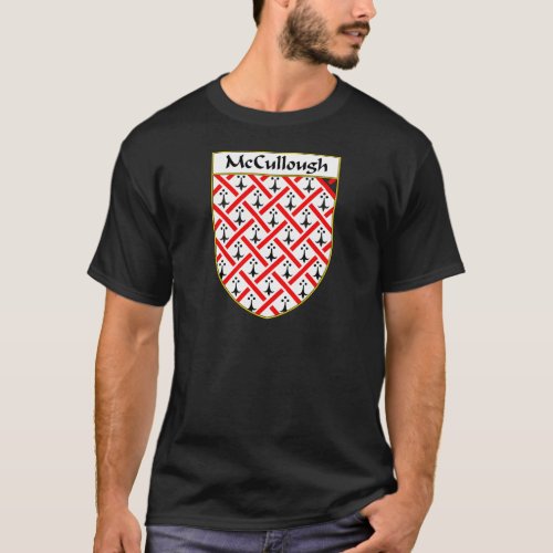 McCullough Coat of ArmsFamily Crest T_Shirt