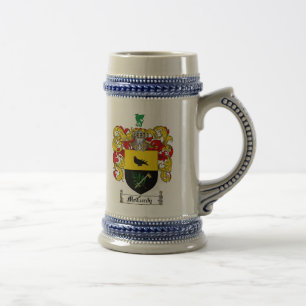 McCurdy Coat of Arms Stein