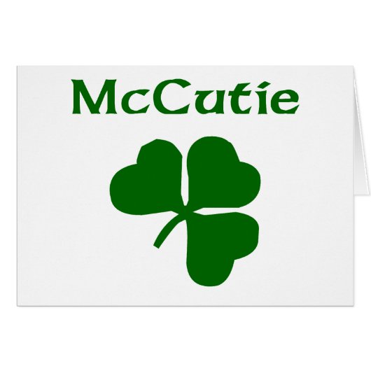 McCutie Cards (Front Horizontal)