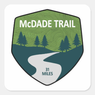 McDade Trail Square Sticker