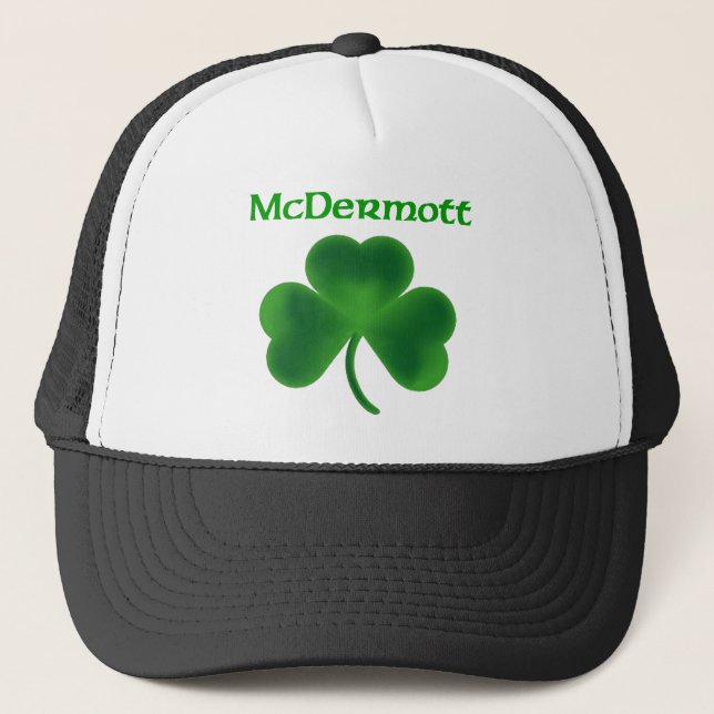 McDermott Shamrock Trucker Hat (Front)