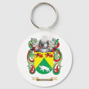 McDonagh Coat of Arms (Family Crest) Keychain