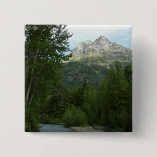 McDonald Creek at Glacier National Park Button