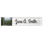 McDonald Creek at Glacier National Park Desk Name Plate