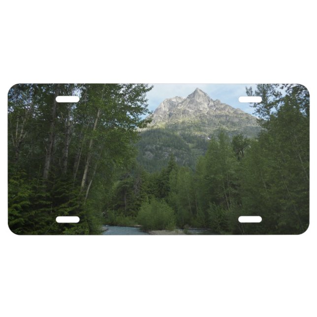 McDonald Creek at Glacier National Park License Plate (Front)
