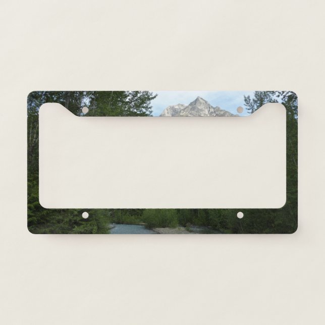 McDonald Creek at Glacier National Park License Plate Frame (Front)