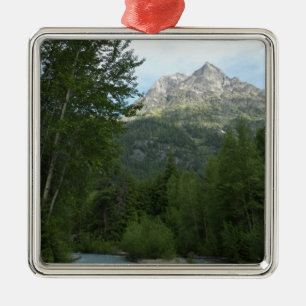 McDonald Creek at Glacier National Park Metal Ornament