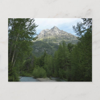 McDonald Creek at Glacier National Park Postcard