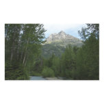 McDonald Creek at Glacier National Park Rectangular Sticker