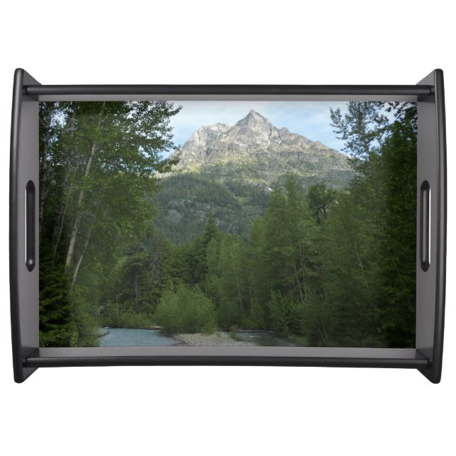 McDonald Creek at Glacier National Park Serving Tray (Front)