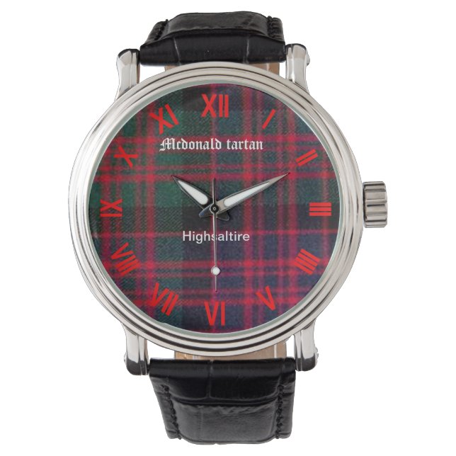mcdonald tartan watch by highsaltire (Front)