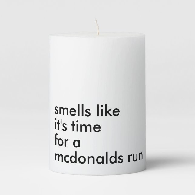 McDonalds Candle Funny Gift (Front)