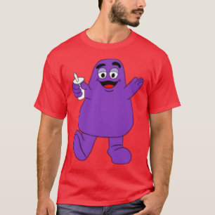 McDonalds Grimace Fast Food Mascot T-Shirt