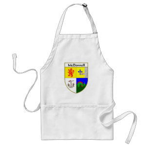 McDonnell Coat of Arms/Family Crest Adult Apron