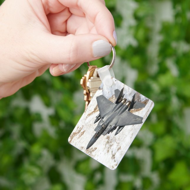 McDonnell Douglas F-15 Eagle Keychain (Hand)