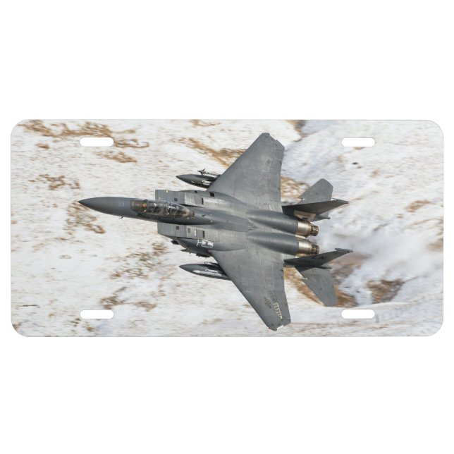 McDonnell Douglas F-15 Eagle License Plate (Front)