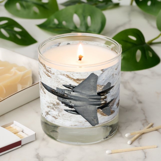 McDonnell Douglas F-15 Eagle Scented Candle (Lit)