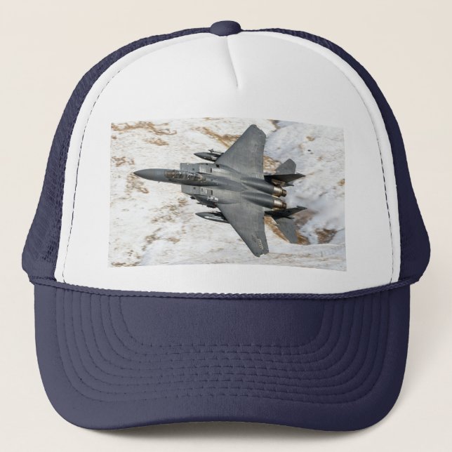 McDonnell Douglas F-15 Eagle Trucker Hat (Front)