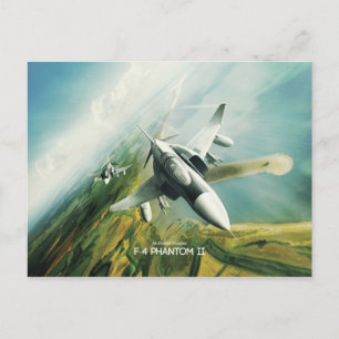 McDonnell Douglas F-4 Phantom II Postcard