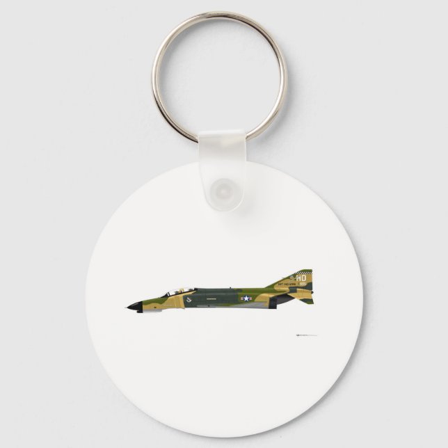 McDonnell Douglas F-4E Phantom II Keychain (Front)