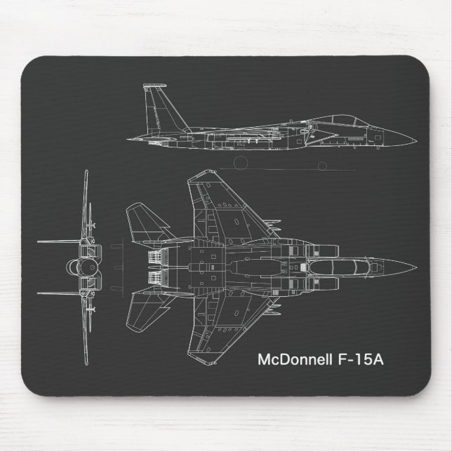 McDonnell F-15A Mouse Pad (Front)